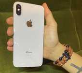 Iphone X бял white 256 GB перфектен