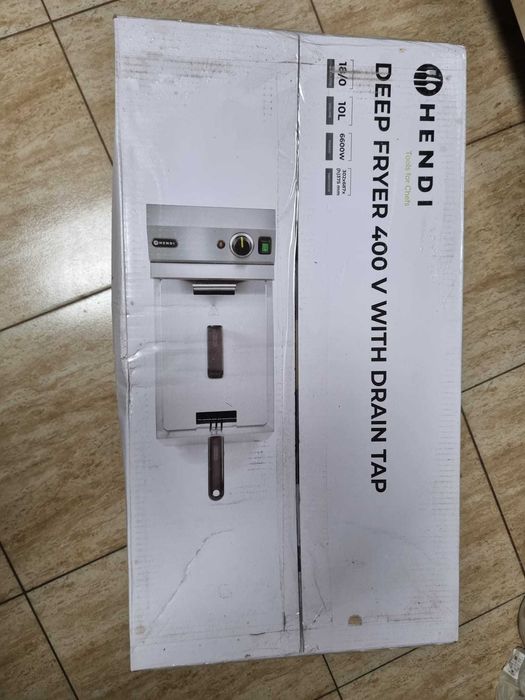 Fripteuza profesionala noua 10L - 400V, factura