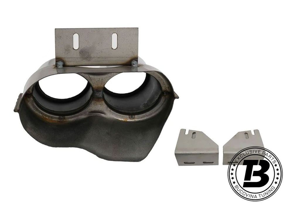 Difuzor Bara Spate cu Ornamente compatibil cu Audi Q5 8R RS Design