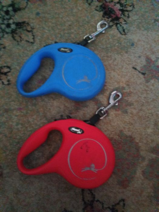 Lesă retractabilă pentru câini mari