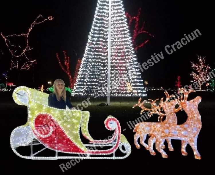 Inchiriere pachete iluminat festiv Craciun decoratiuni luminoase