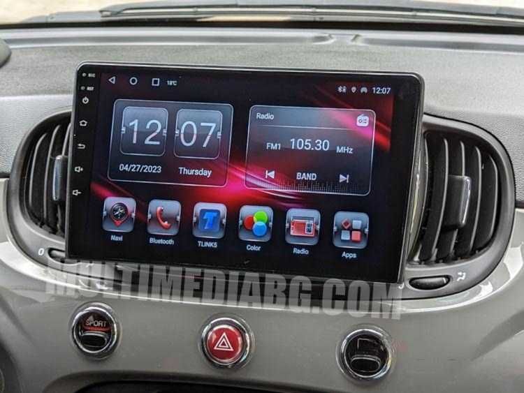 Fiat 500 [2016-2019] Мултимедия Навигация Android