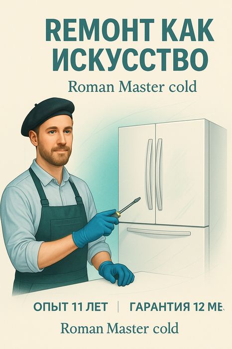 Ремонт холодильников Заправка фреона диагностика