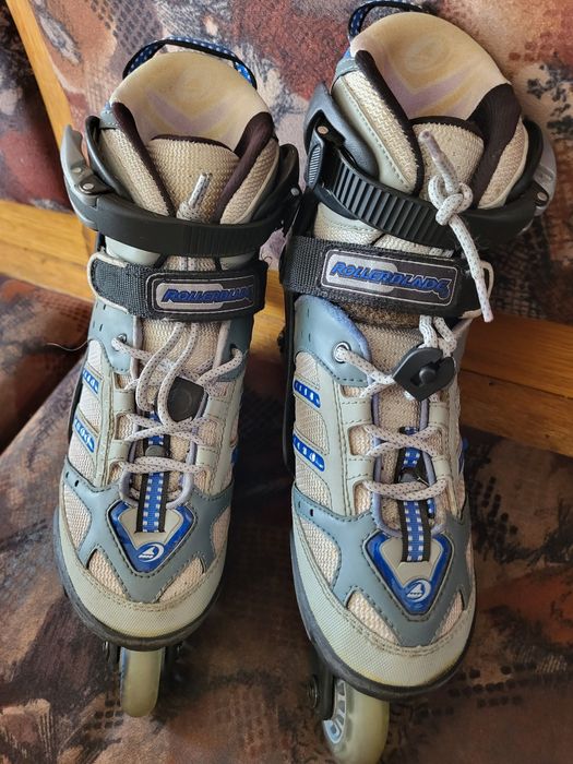 Role Reglabile Gri-Negru Blade