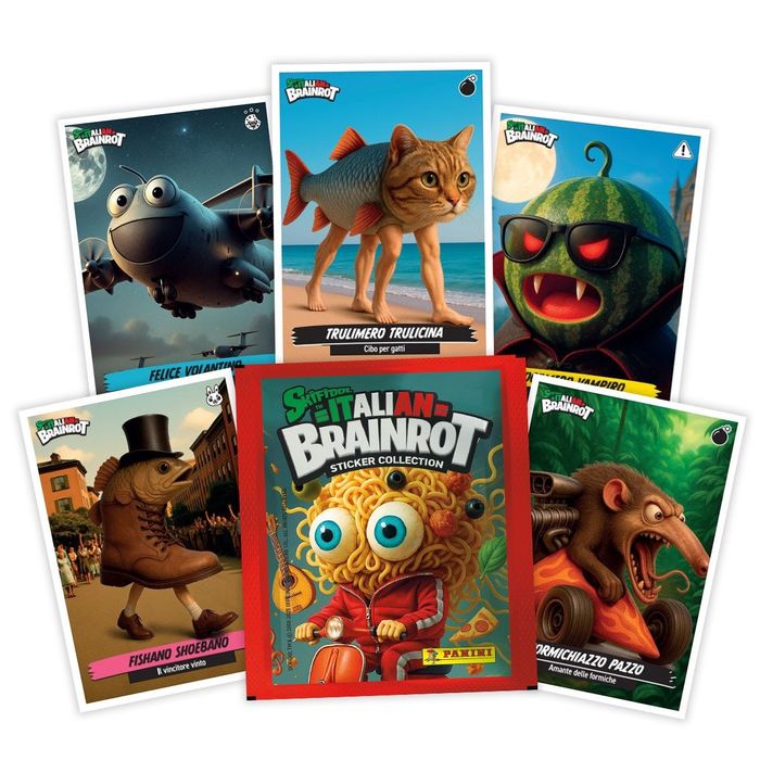 Skimb stikere Skifidol Italian Brainrot (Panini)