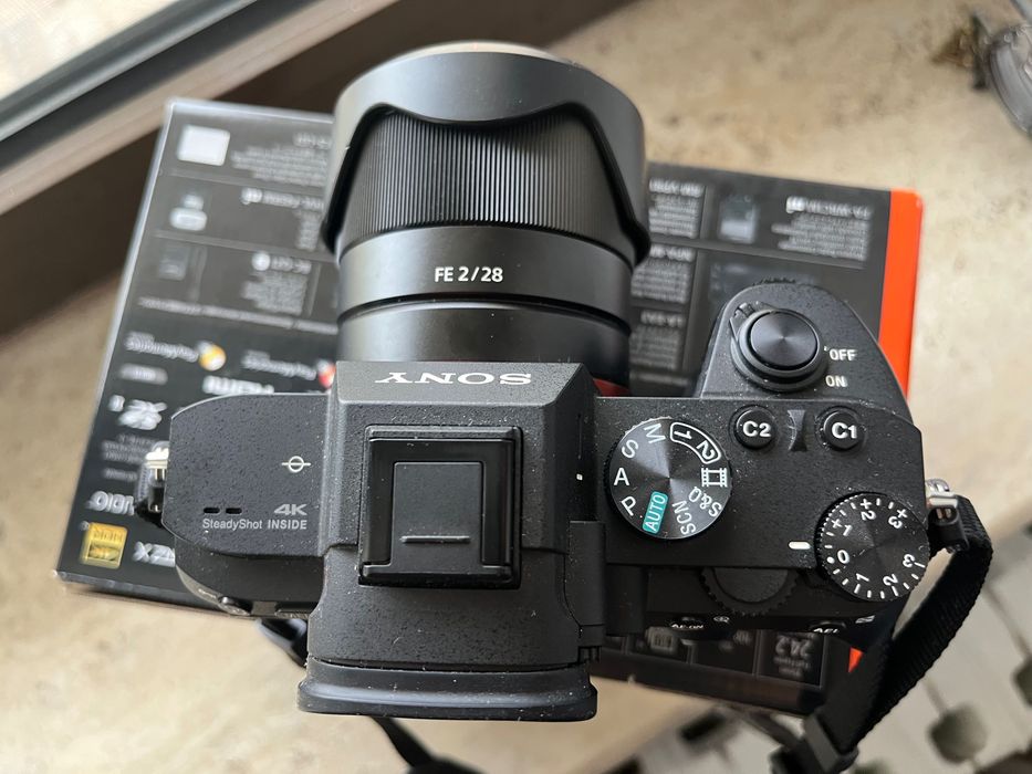 Sony a7 III (M3 / iii) full-frame mirrorless - ca NOU, shutter = 1854