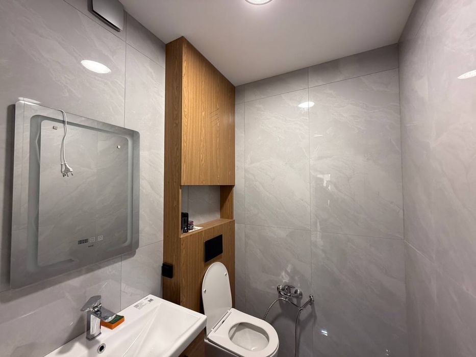 Новостройка ЖК Parkent Plaza 3 комнатная 10 этаж, 88м2. Евроремонт