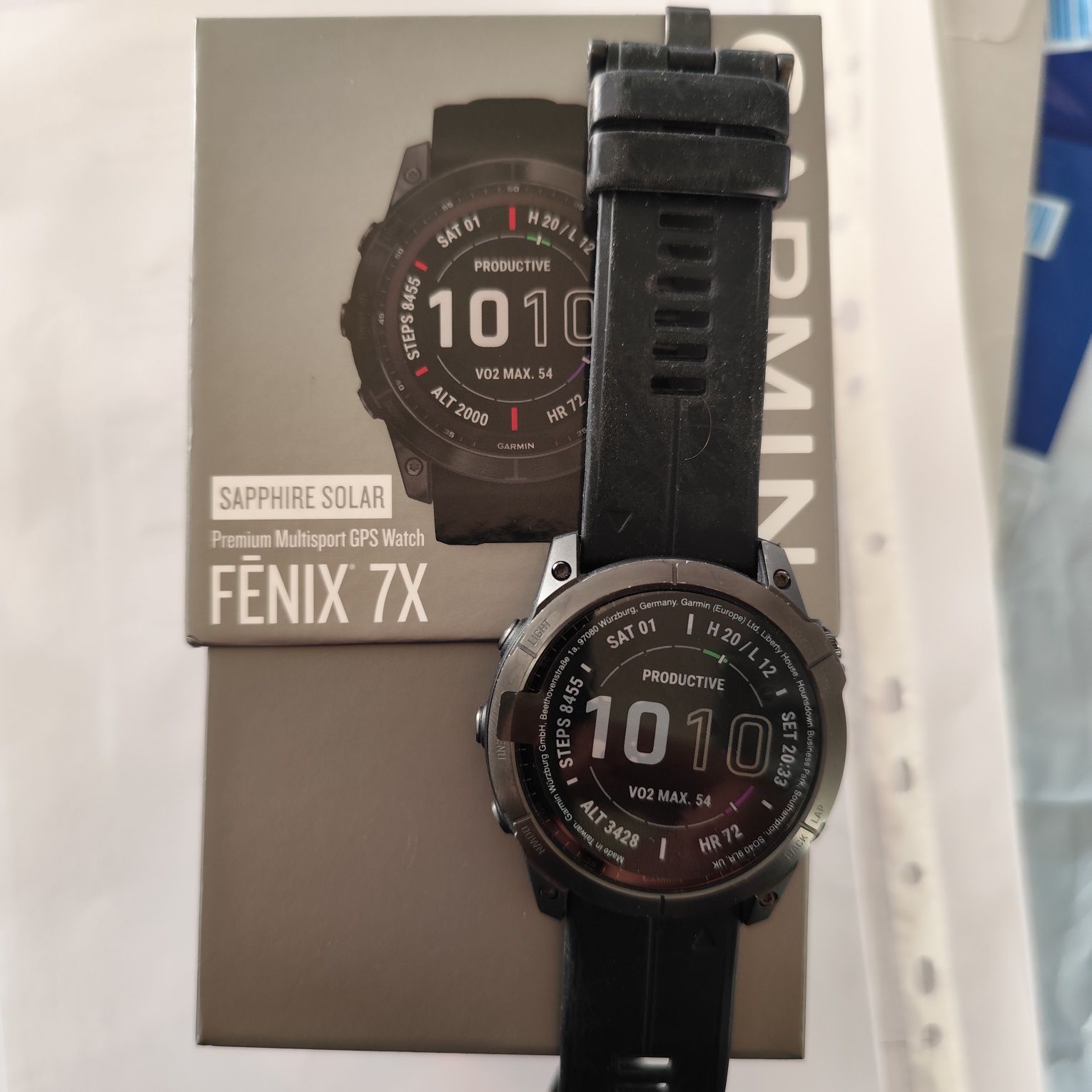 Garmin 7X Sapphire Solar
