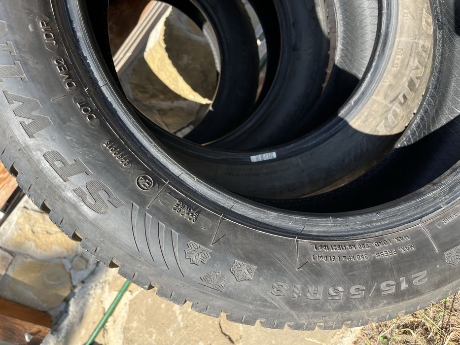 Зимни гуми Dunlop 215/55/18
