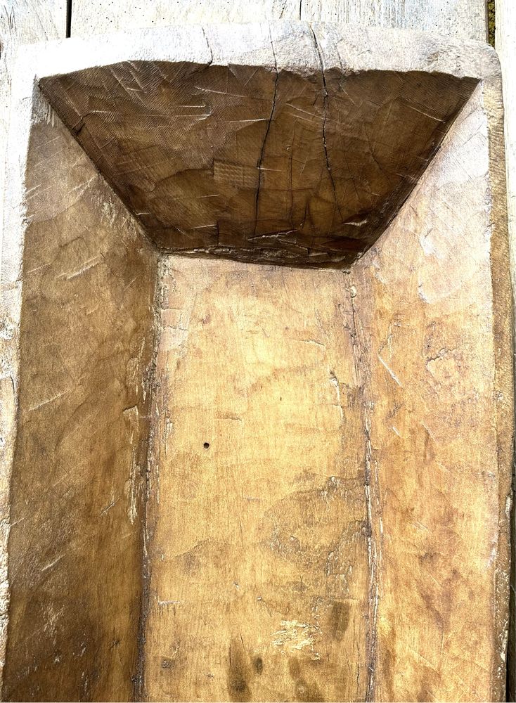 Covata taraneasca lemn plop patina superba