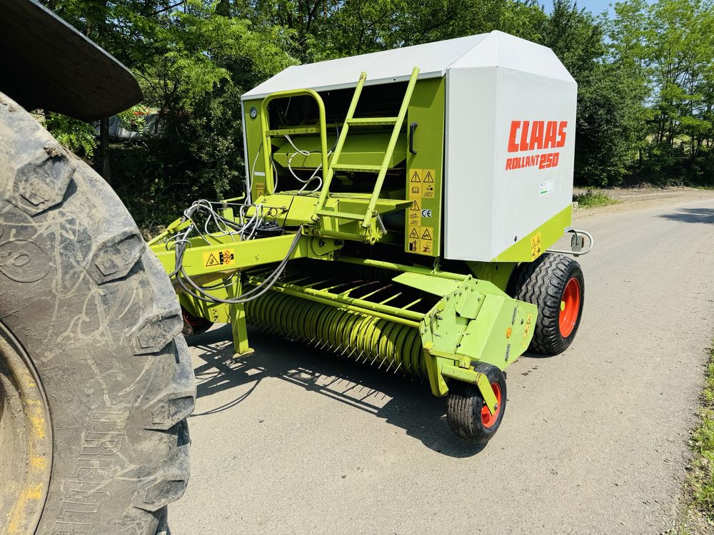 Presa de balotat Claas 250 presa baloti rotunzi 1,2m PLASA SI ATA