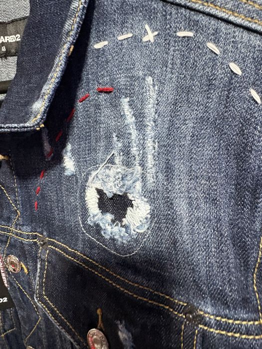 Geaca denim Dsquared2 model NOU