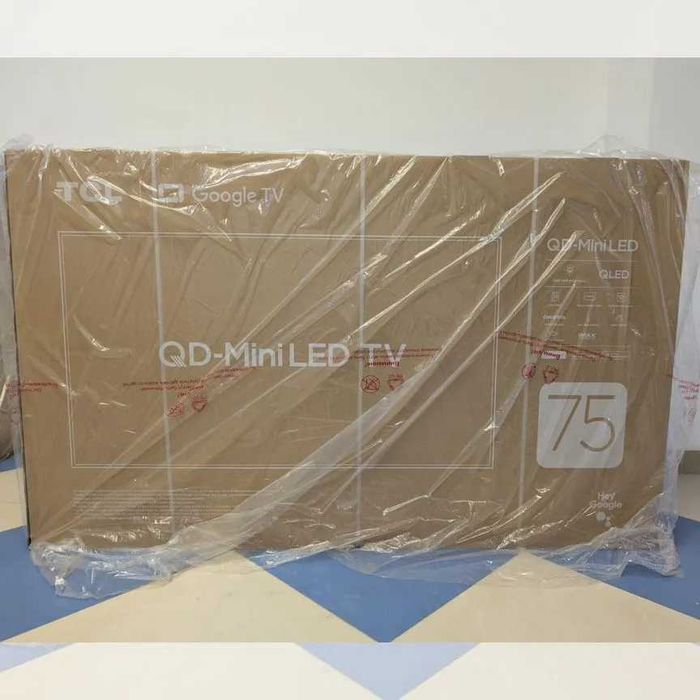 Телевизор TCL 75 2025г оптовый цена доставка +установка имеется