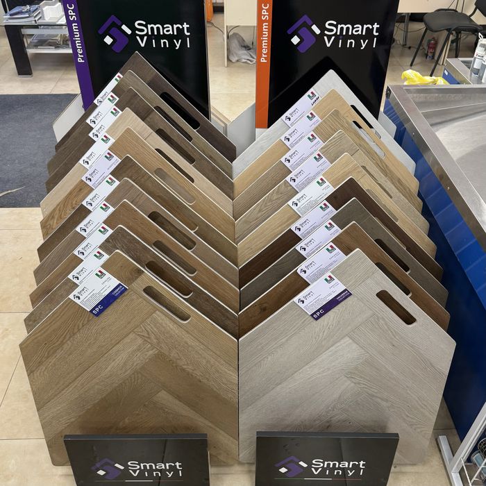 Ламинат и кварцвинил SPC со склада Smart Vinyl, Hoxen, Kastamonu