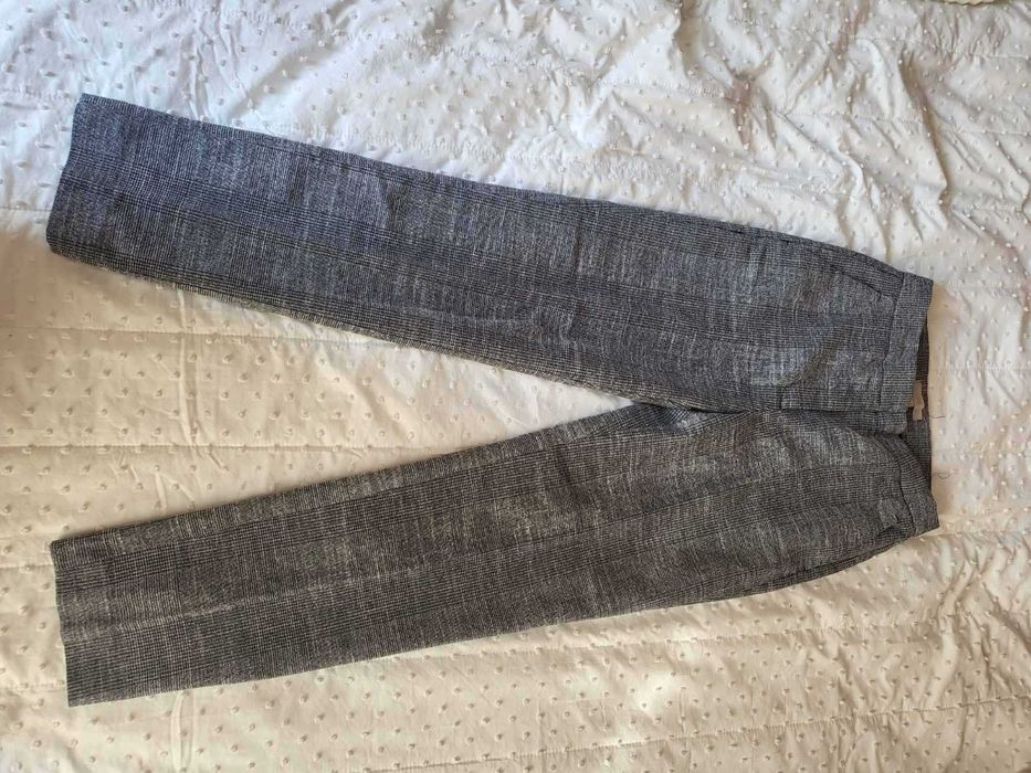 Кариран панталон H&M