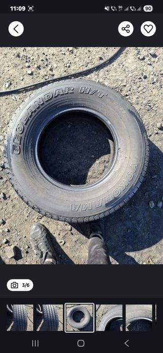 Vand 1 anvelopa 245 70 16 yokohama buna ca noua