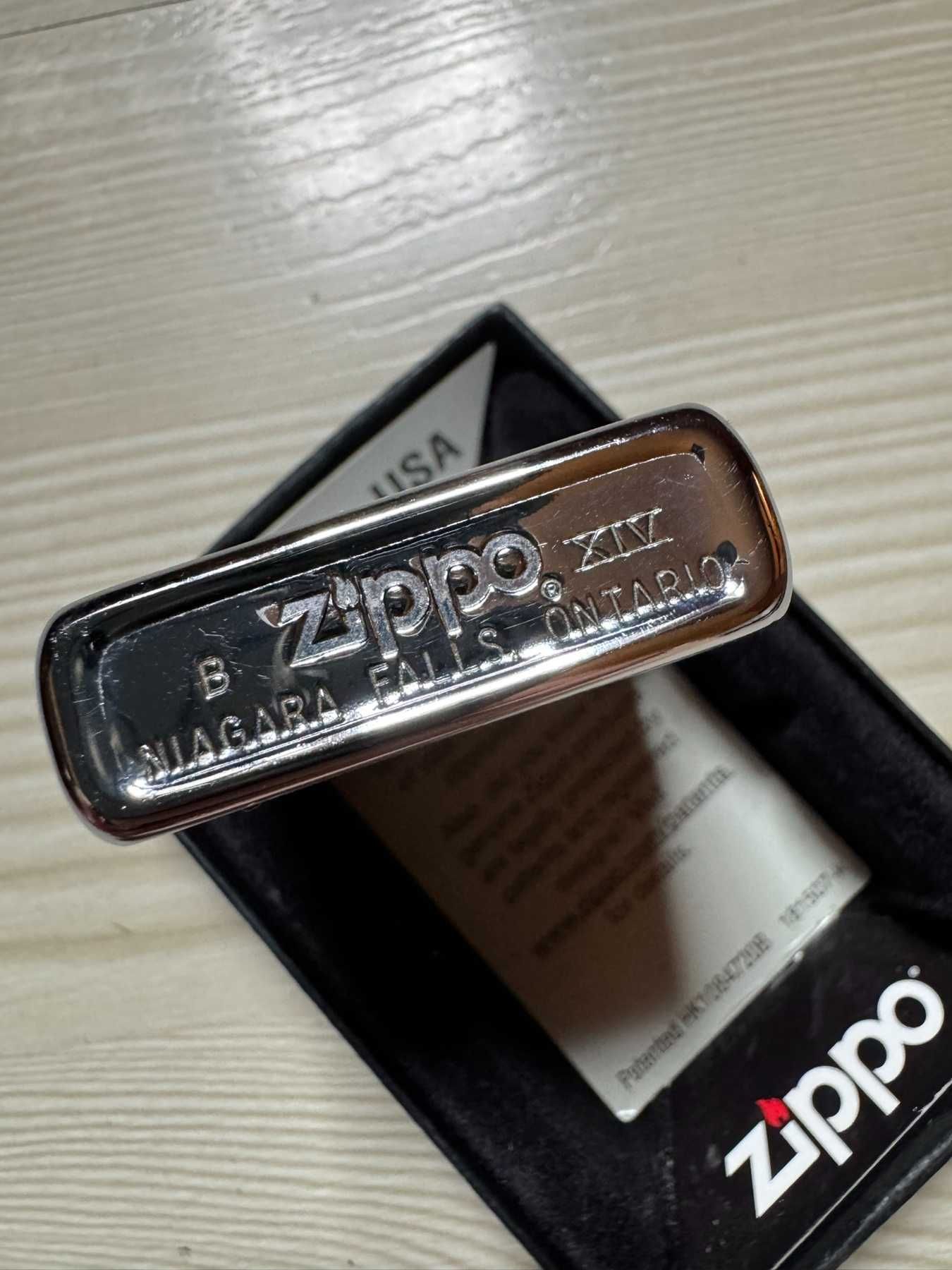 колекционерска запалка Zippo Niagara falls Ontario Canada Beaver