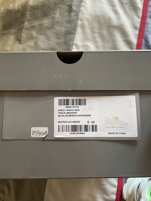 Balenciaga Track leather low trainers