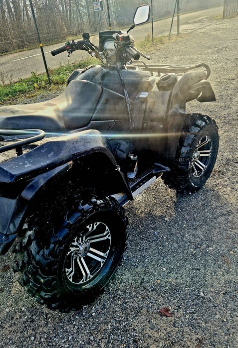 Vând Suzuki Kingquad 750 axi cu STAGE2