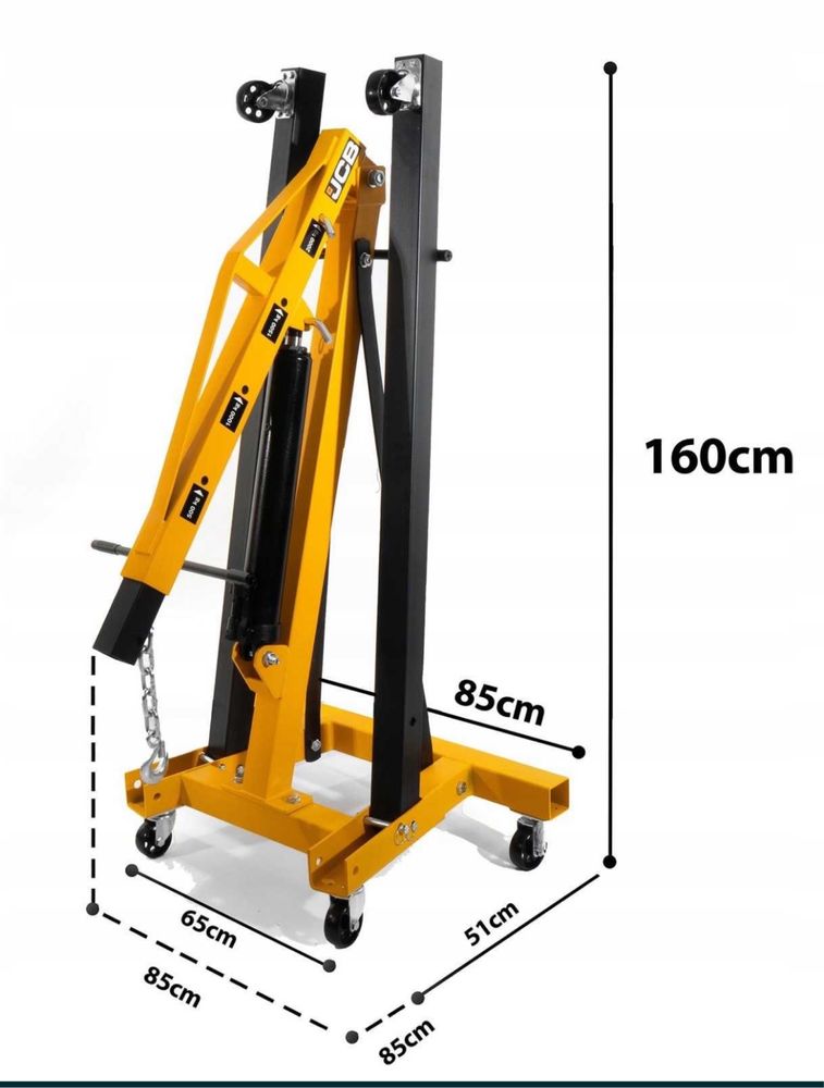 Крик за двигатели тип “жираф” 2тона JCB