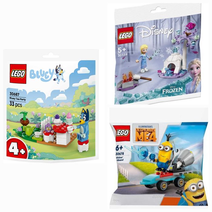 Нови Lego пликчета (polybags) различни модели