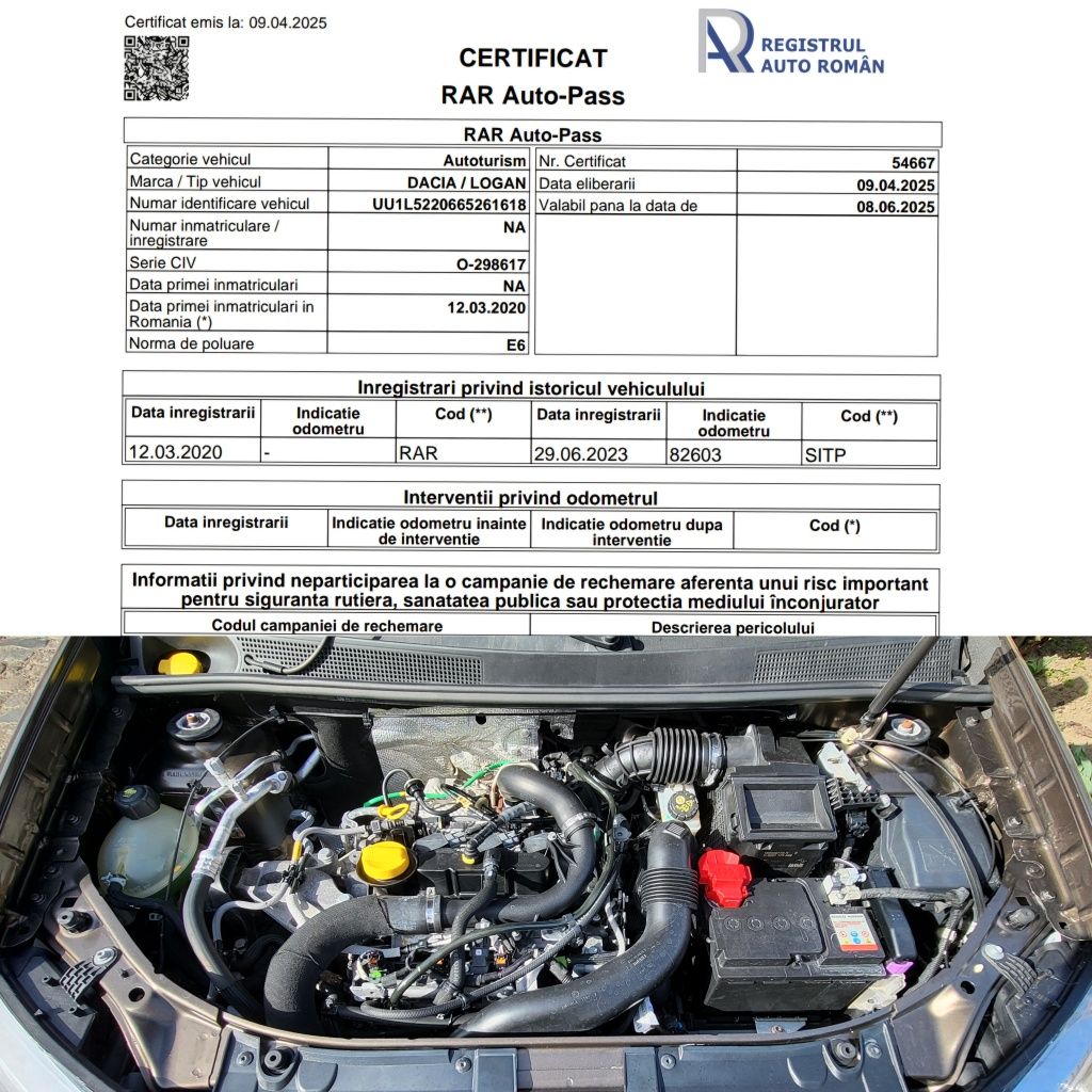 Dacia Logan 2020 1.0Tce+GPL 100cp Eco-G 80.000km