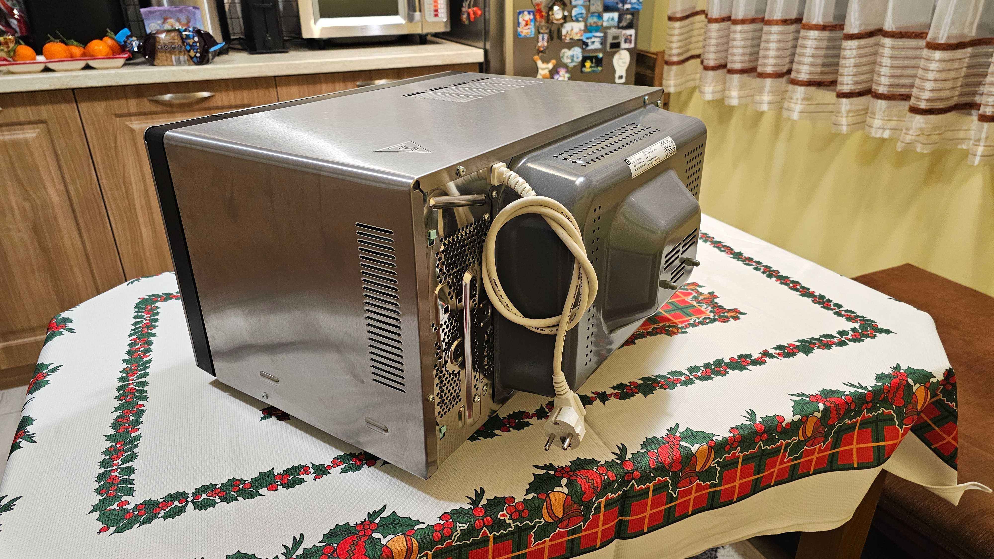 Микровълнова фурна AEG - С Конвекция и Грил - Инокс