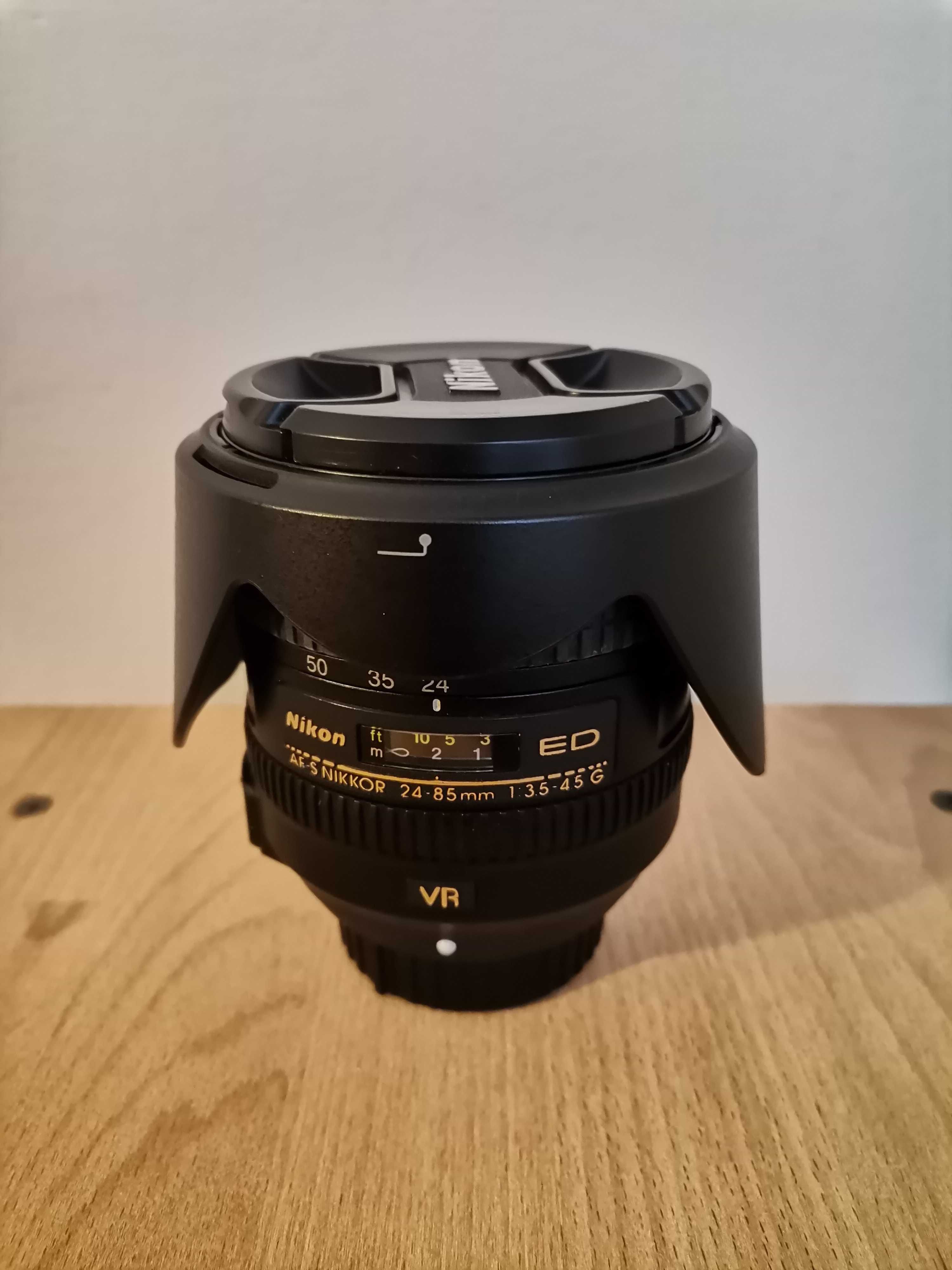 Obiectiv Nikon 24-85 mm DSLR f/3.5-4.5 G ED VR