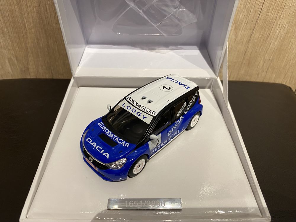 DACIA LOGDY Rally machetă auto scara 1:43 ELIGOR