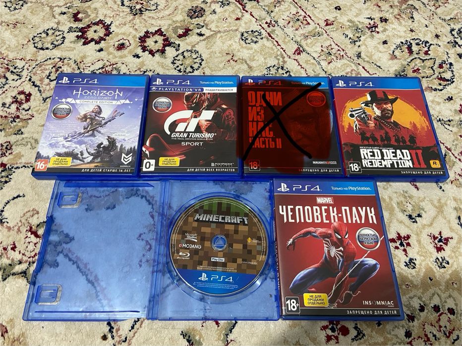 Диски на пс4 ps4