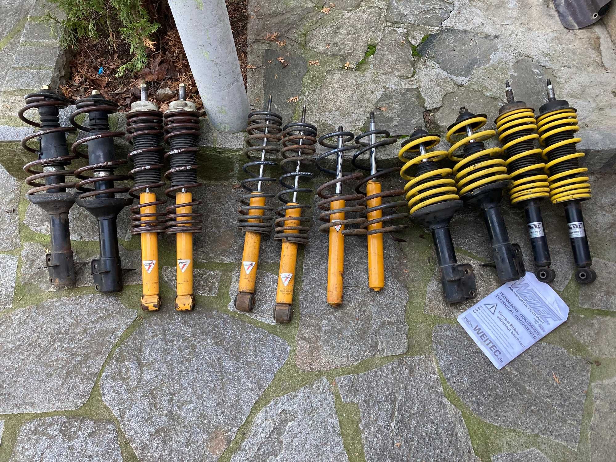 Спортно окачване KW V1,2 Inox,Koni,H&R,Bilstein B16,Голф 1,Голф 4,Polo