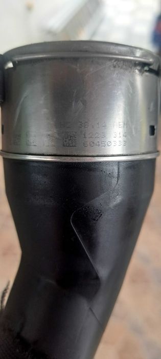 Furtun intercooler cu senzor logan 1.5 dci