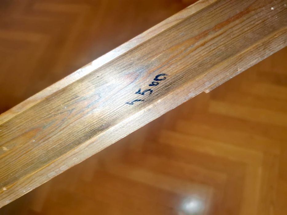 Картина масло фазер пейзаж Есен голяма размери 85х95 см. дървена рамка