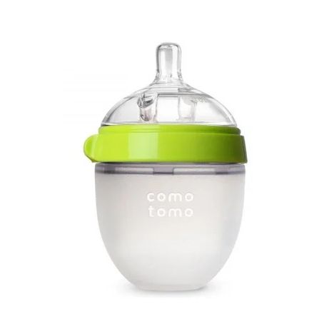 Бутылочка Comotomo для кормления 150 мл 0-3м, зеленый