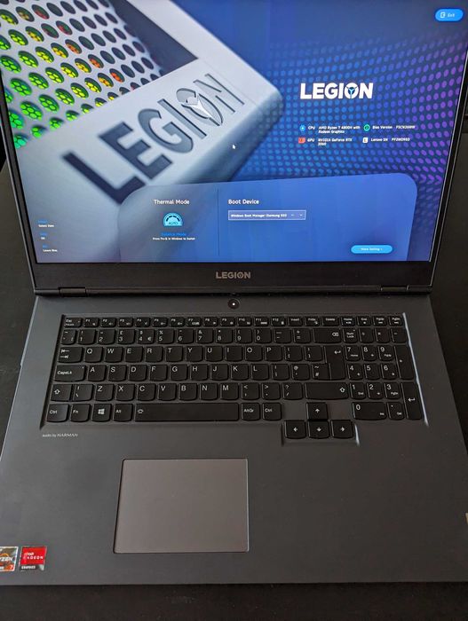 Lenovo Legion 5-17ARH05H Ryzen 7 4800H 16GB RTX 2060 1TB 17.3 144Hz