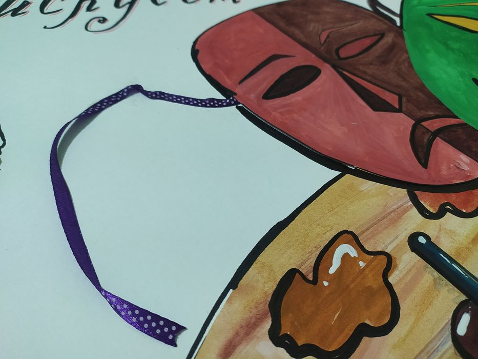 Stengazeta, zakazga rasm chizaman. Рисую стенгазеты.