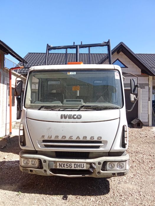 Camion iveco eurogargo 75e  7,5 tone basculabil 2007 volan dreapta