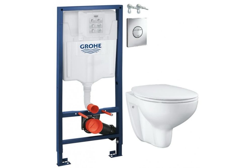 Инсталяция Grohe с унитазом Grohe