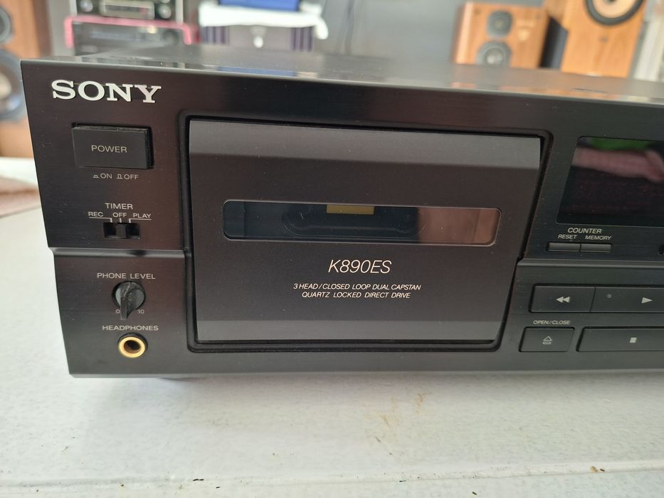 Sony 890es Casetofon Cap de serie