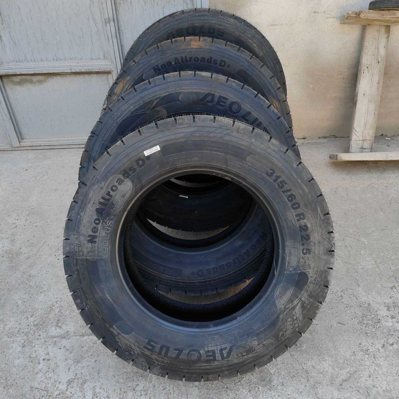 Фураларга 315/60R22.5 размер заднйтигачга оптом нархларда балонлар бор