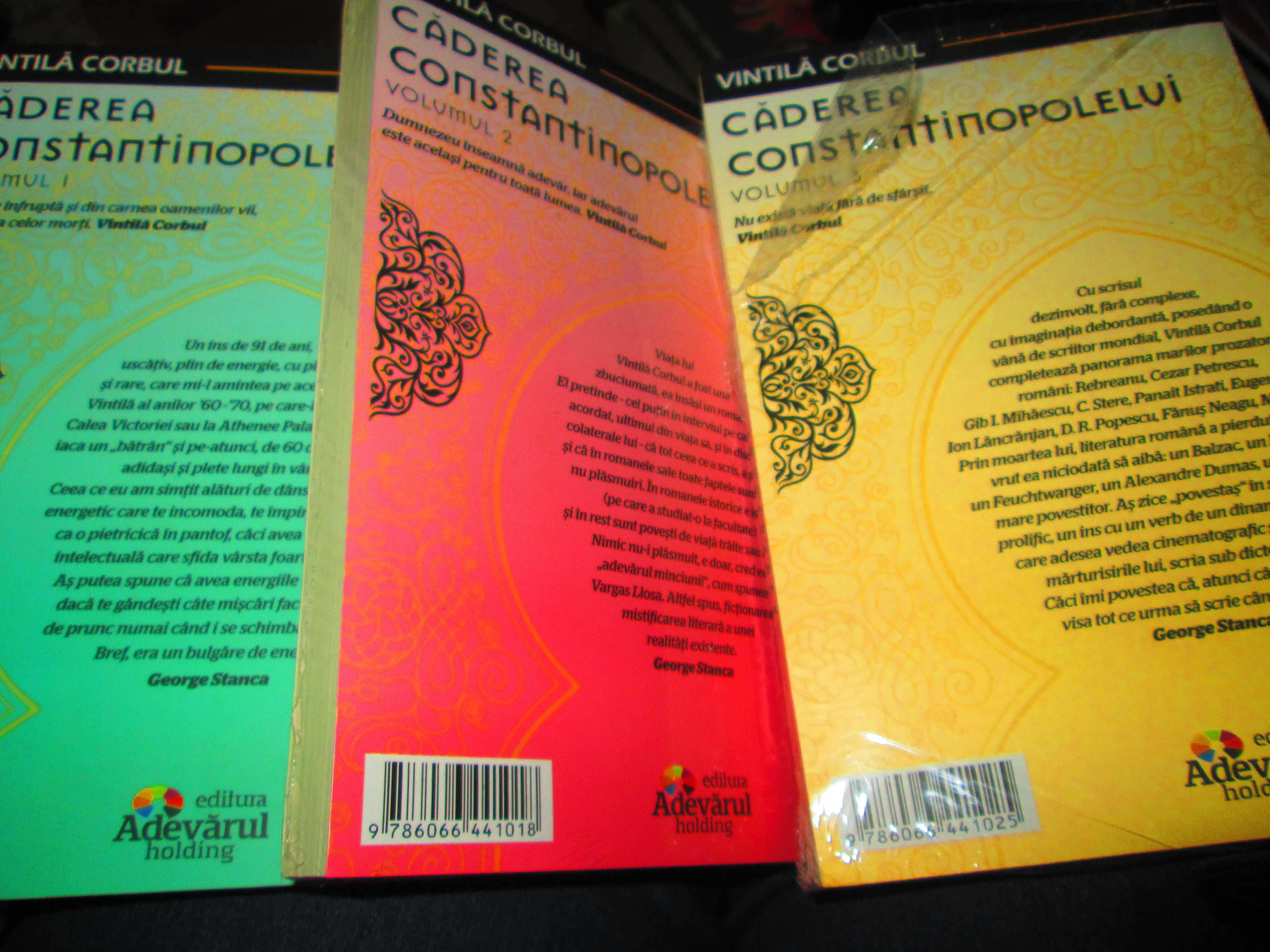 2019 Caderea Constantinopolelui- 3 volume noi