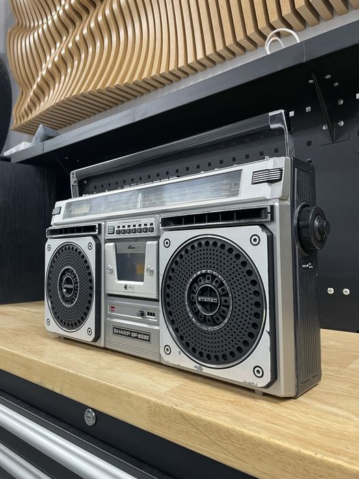 Radio casetofon boombox sharp gf 8585