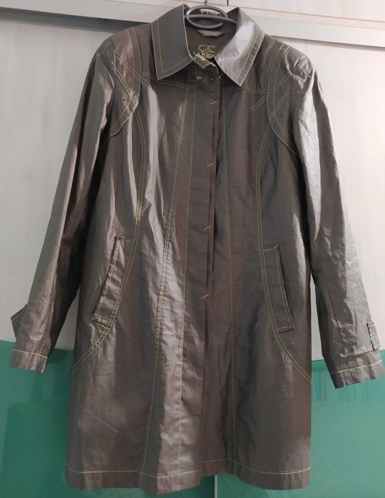 Оригинално манто Easy Comfort - №46 (XL). Промазана шлиферна материя