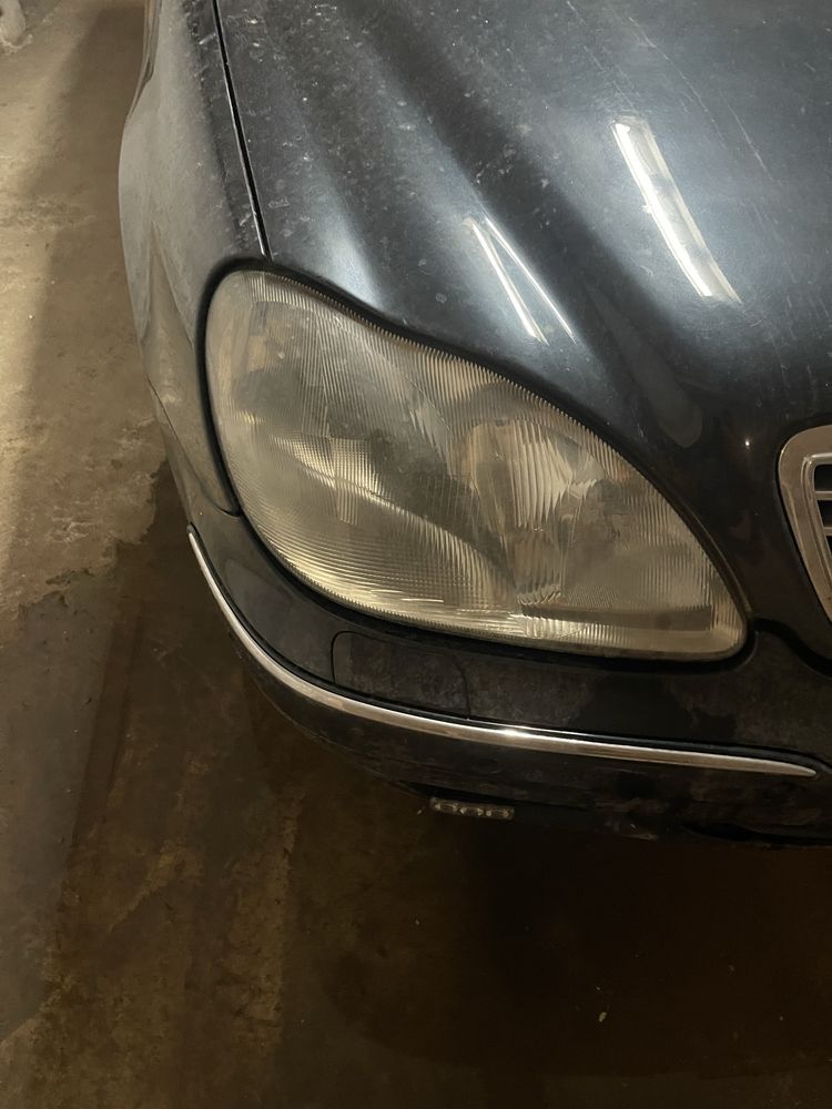 Преди фейс фарове за w220