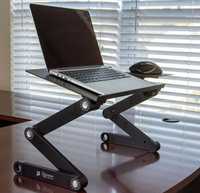 Стол-трансформер Laptop table складной столик для ноутбука