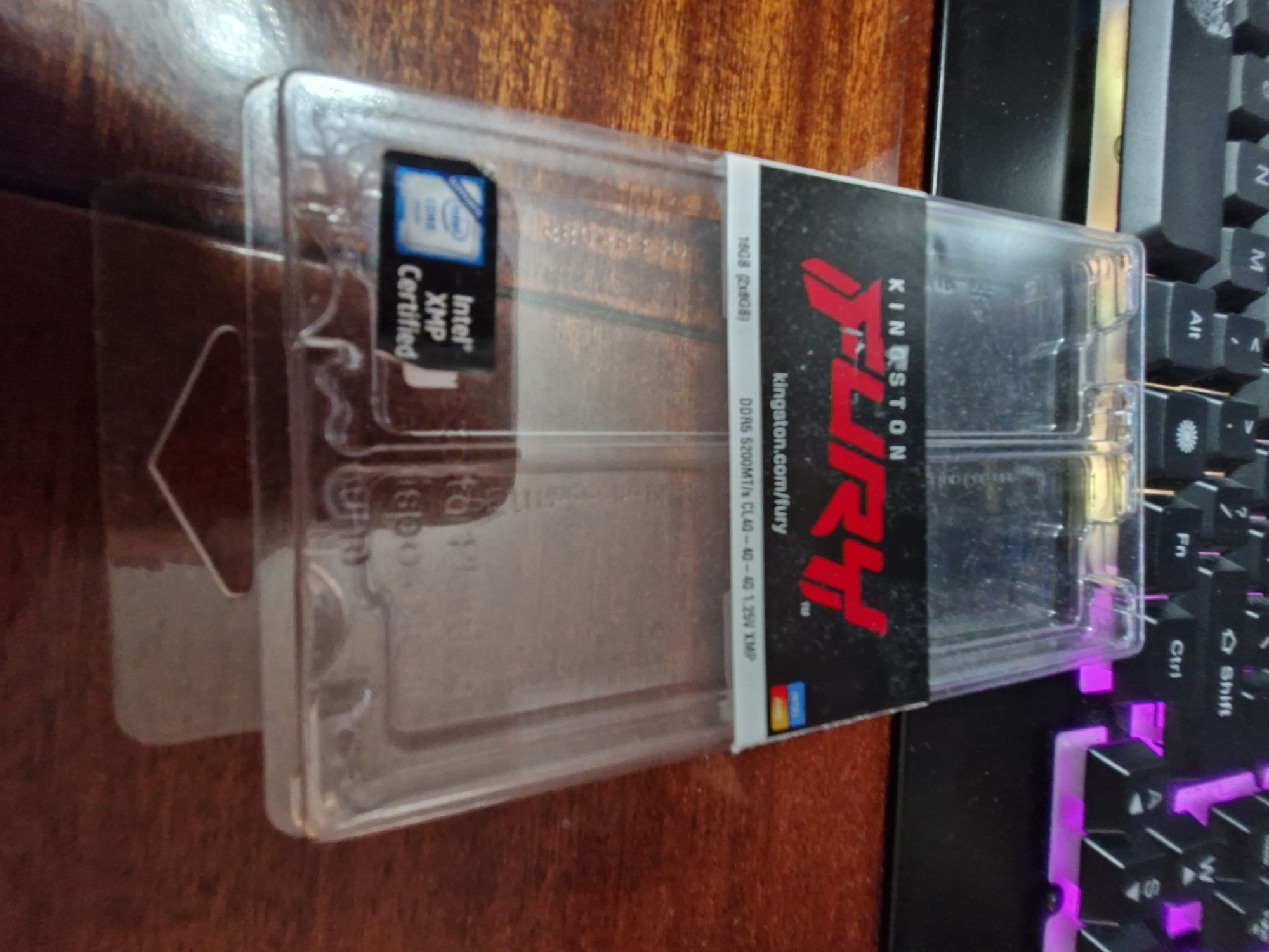 Memorii Kingston Fury Beast, 16GB(2x8GB), DDR5-5200Mhz, CL40, Dual Cha