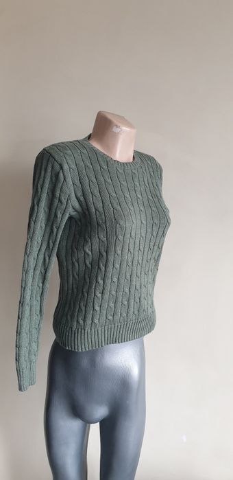 POLO Ralph Lauren Cable Pima Cotton / M НОВО! ОРИГИНАЛ! Дамски Пуловер