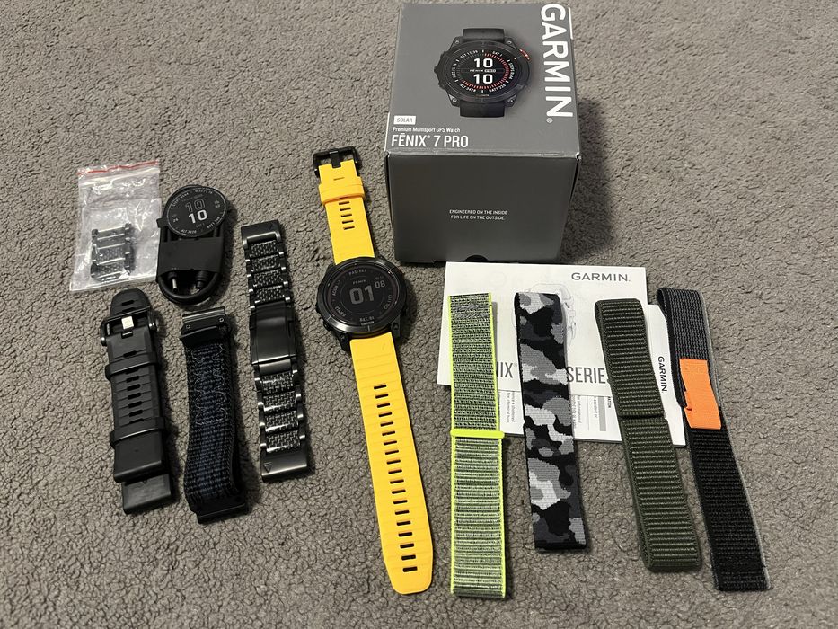 Garmin Fenix 7 PRO Solar / schimb cu Apple watch/Fenix 8