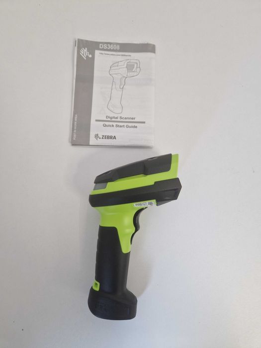 Zebra DS3608-HD Handheld bar code reader 1D/2D Laser Black, Green