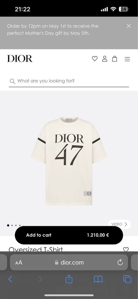 Tricou Dior Premium